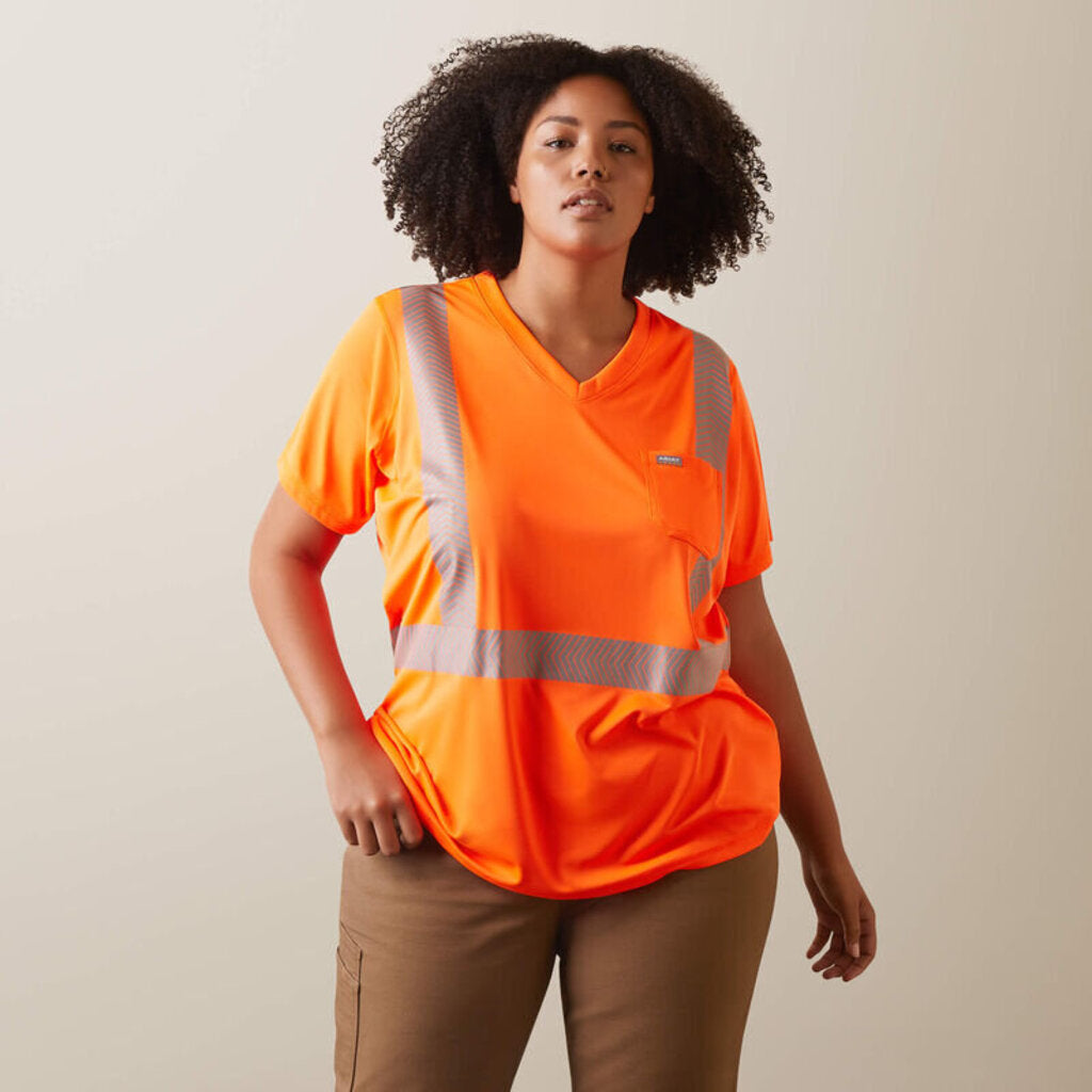 10043839 WMS REBAR HI-VIS ANSI SS T-SHRT HVS