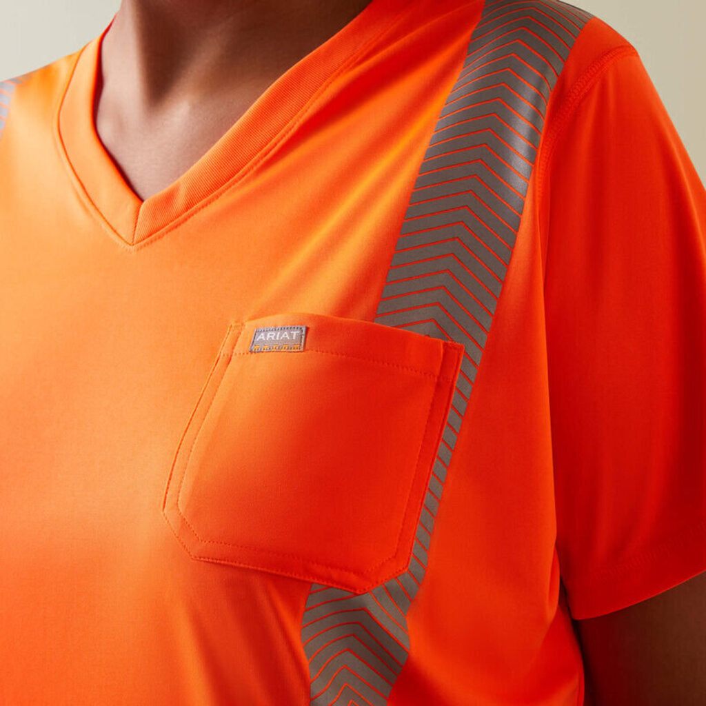 10043839 WMS REBAR HI-VIS ANSI SS T-SHRT HVS