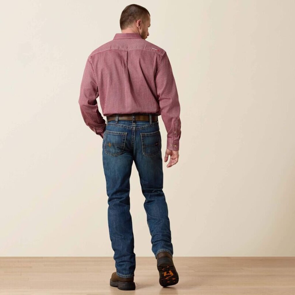 ARIAT 10015160 MENS FR M5 STRAIGHT BASIC STACKABLE STRAIGHT LEG JEAN CLAY