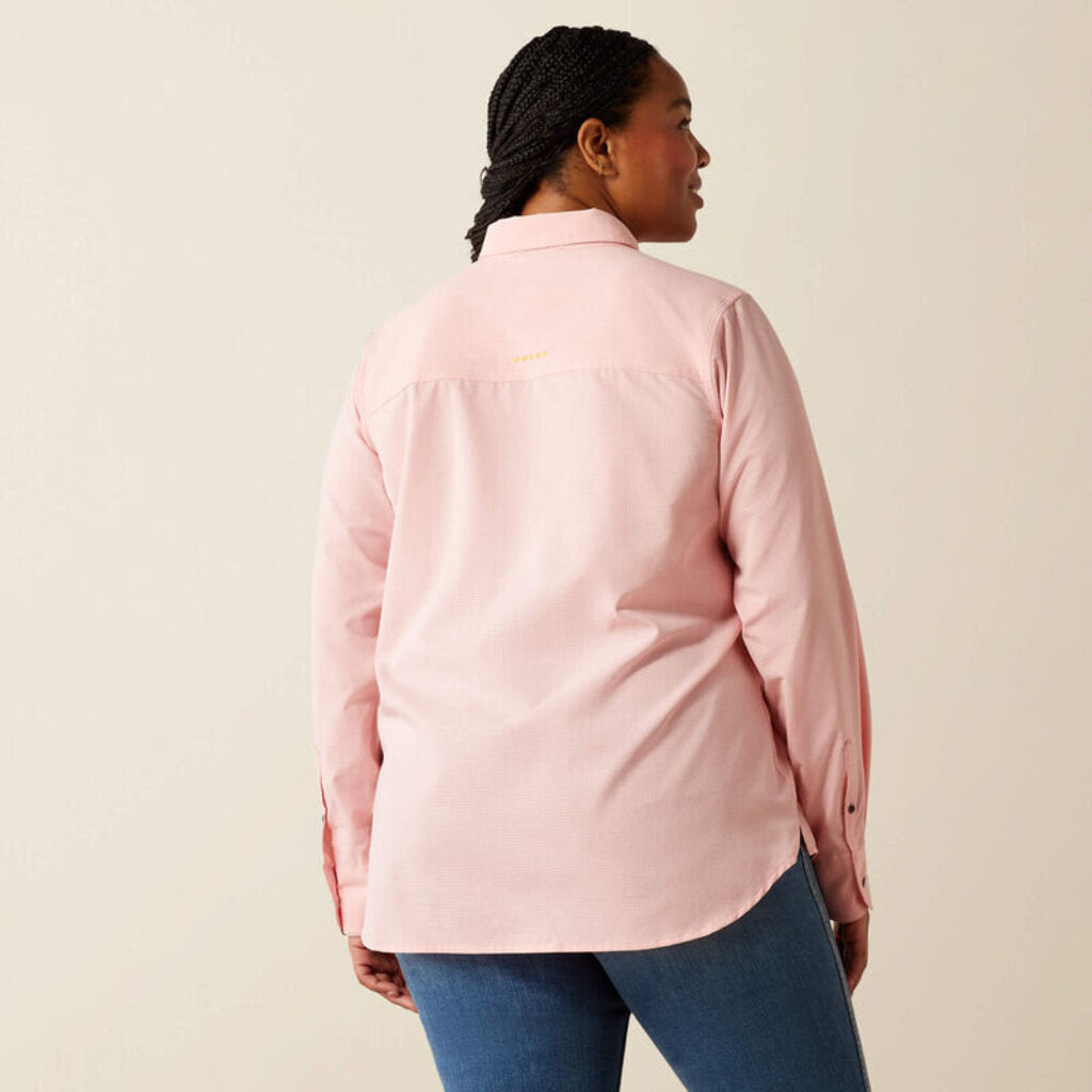 10054856 REBAR MD TGH 360 AIRFLOW DURASTRETCH LS WRK SHRT