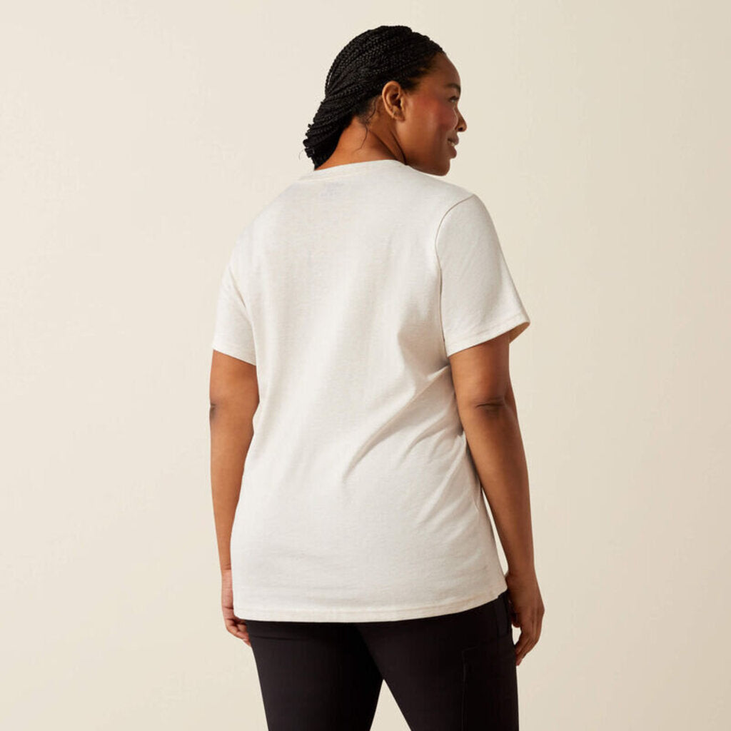 10054438 REBAR COTTON STRONG V-NECK SS TEE