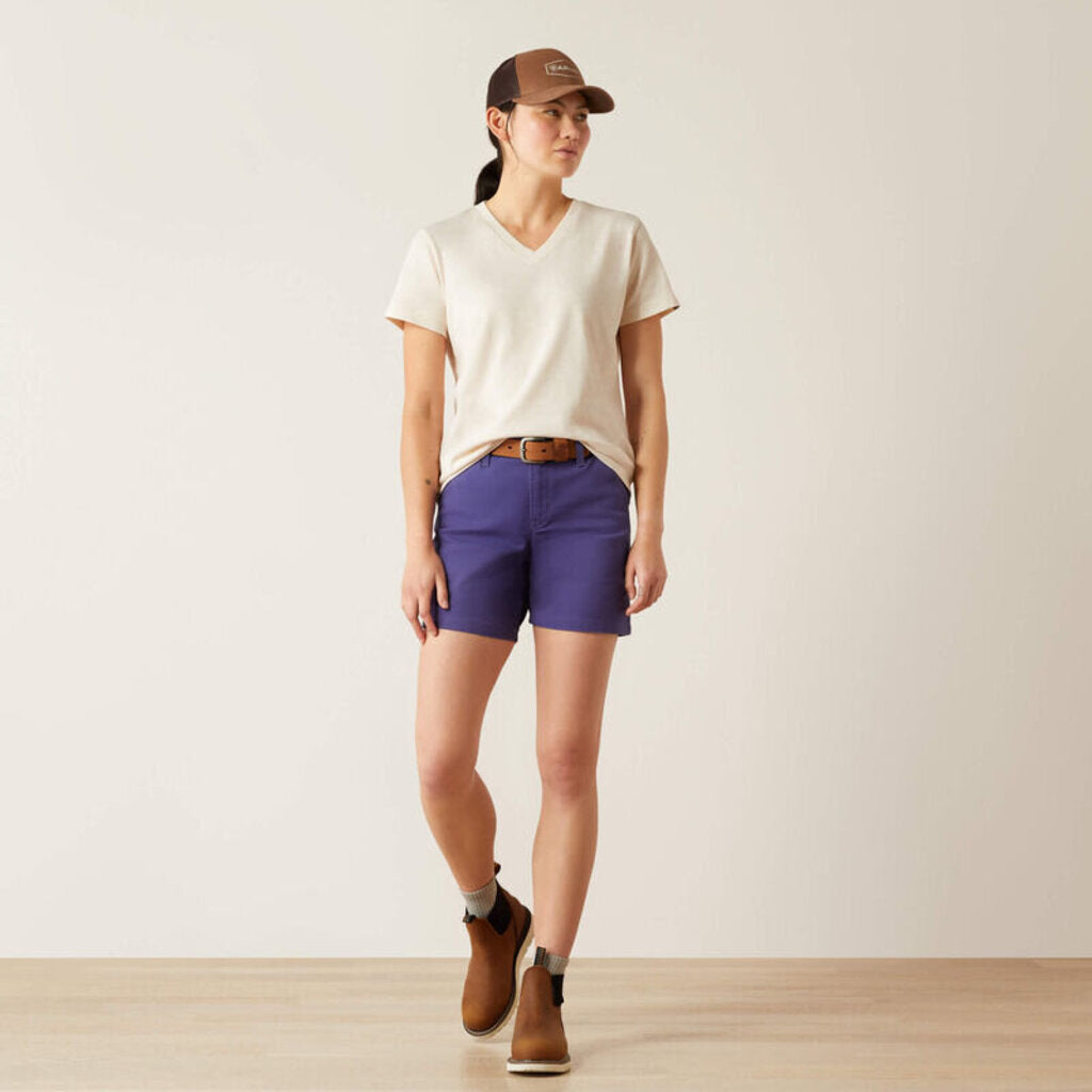 10054438 REBAR COTTON STRONG V-NECK SS TEE