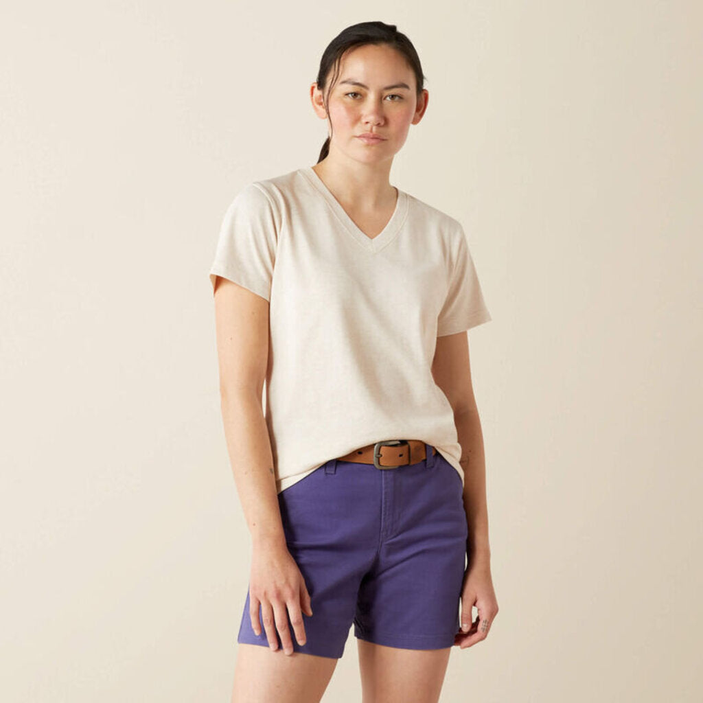 10054438 REBAR COTTON STRONG V-NECK SS TEE