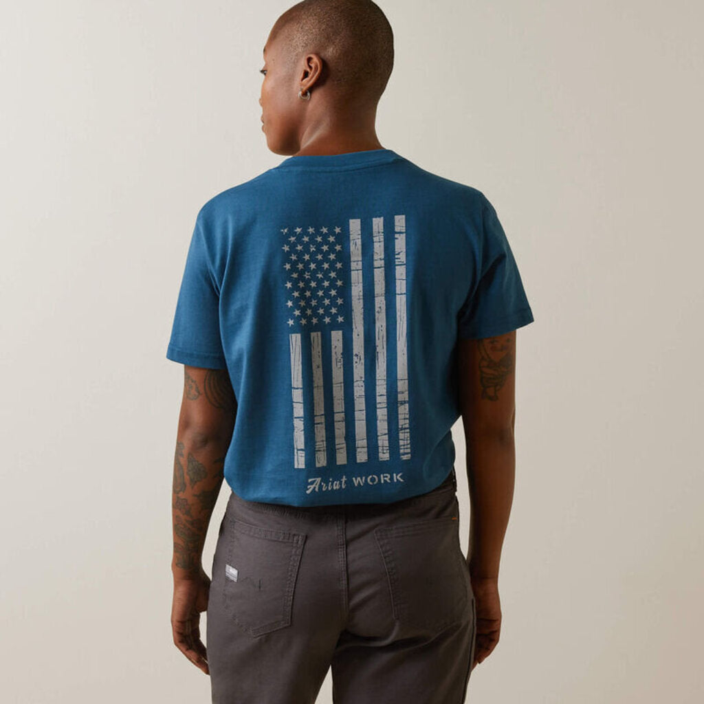 10043846 WMS REBAR CTST AMERCN FLG SS TEE