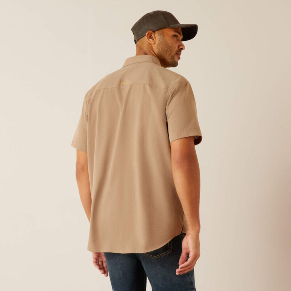 10048948 MN RBR MD TGH 360 AIRFLOW SS WK SHRT KHAKI