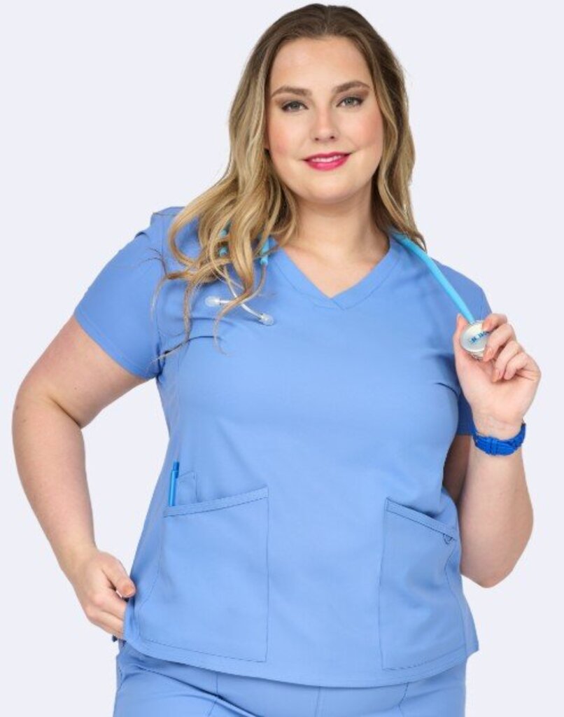 1165 ZAVATE STUDIO FOCUS V-NECK TOP