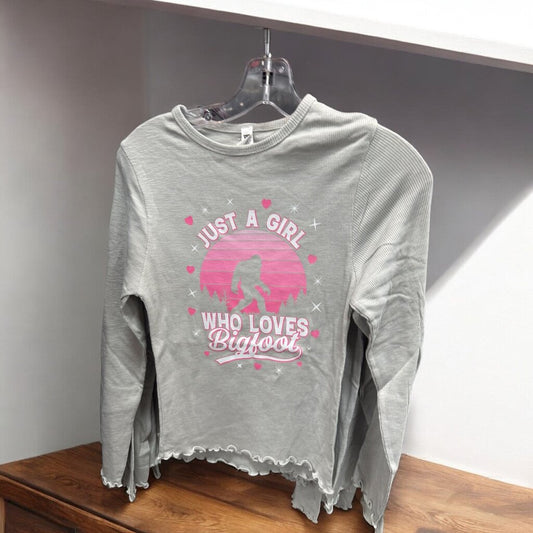 Just a Girl Bigfoot Tee 2XL