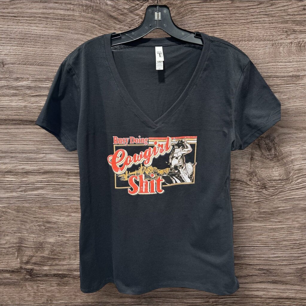 COWGIRL SHIT TEE 3XL