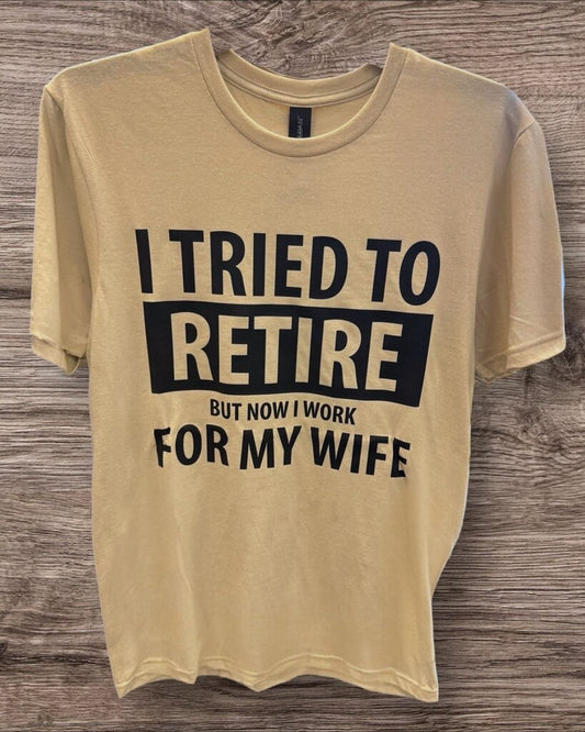 TRIED TO RETIRE TEE