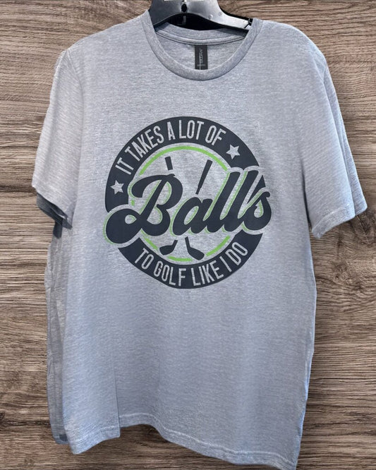 LOT OF BALLS TEE