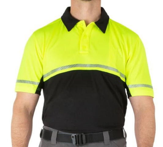 First Tactical Hi Vis 112516 Bike Patrol Polo SS