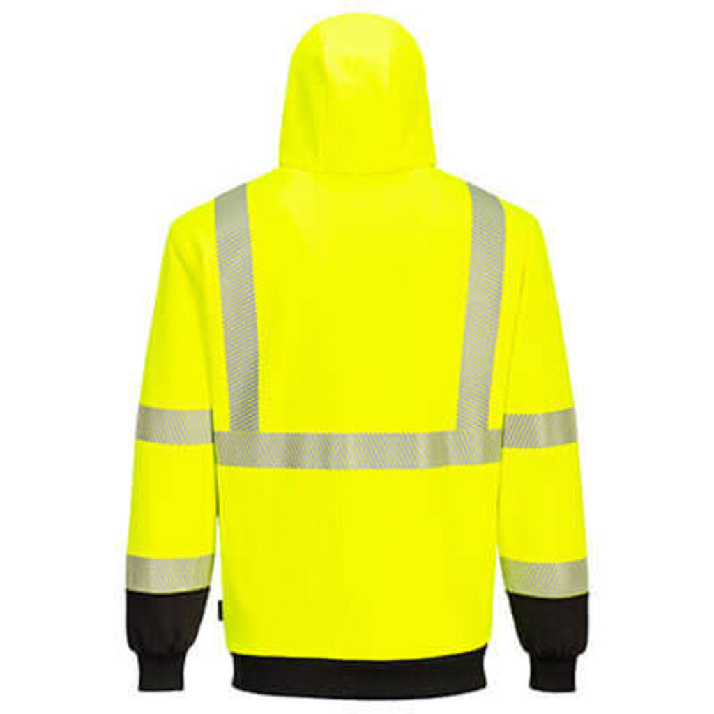 UB325 Hi-Vis Thermal Zipped Hoodie