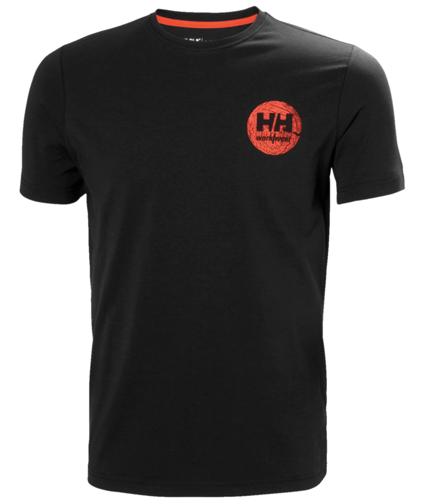 HELLY HANSEN 79261 LOGO T-SHIRT BLACK